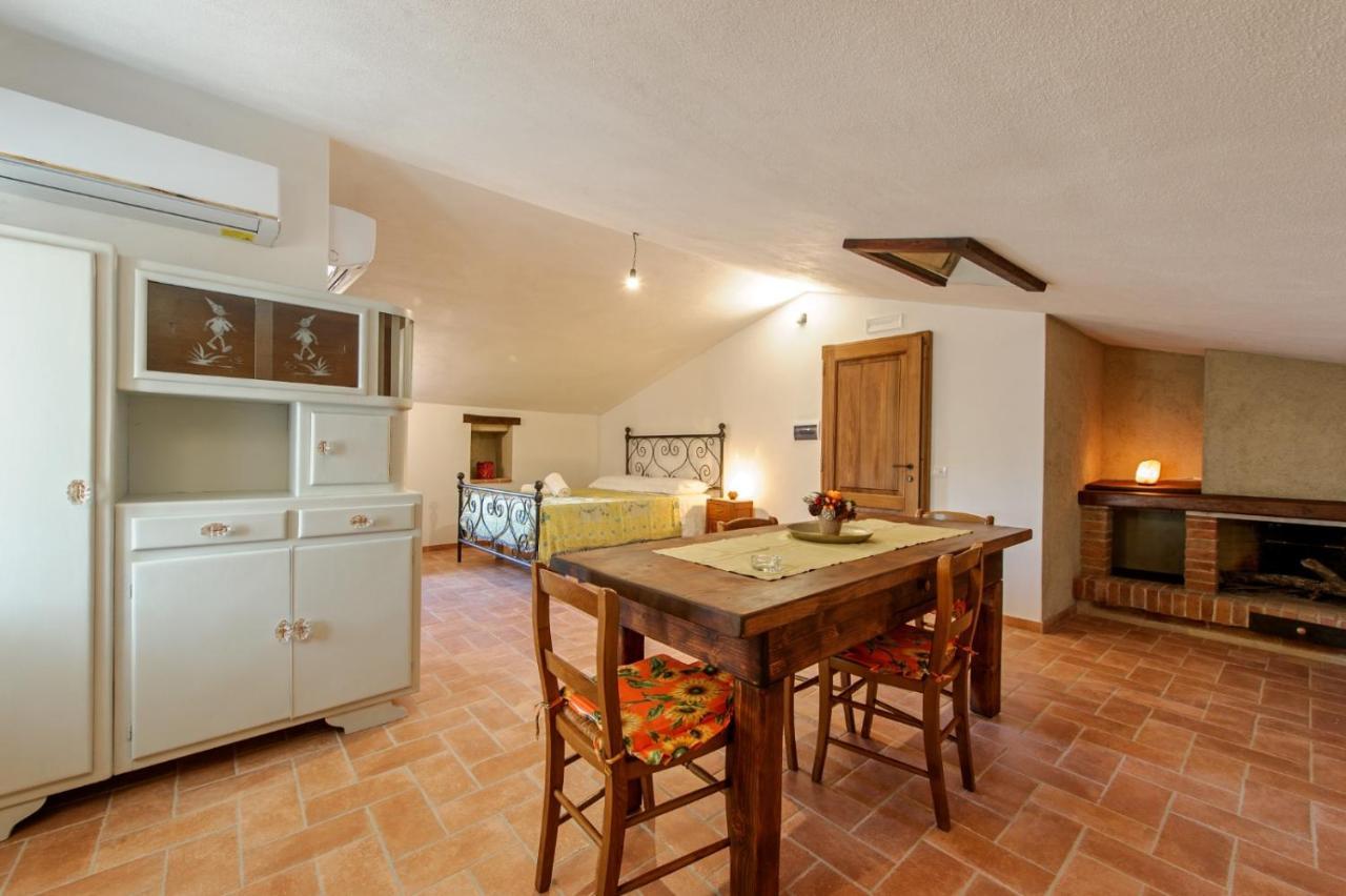 Casa Garoselli Lejlighed Monticchiello Eksteriør billede