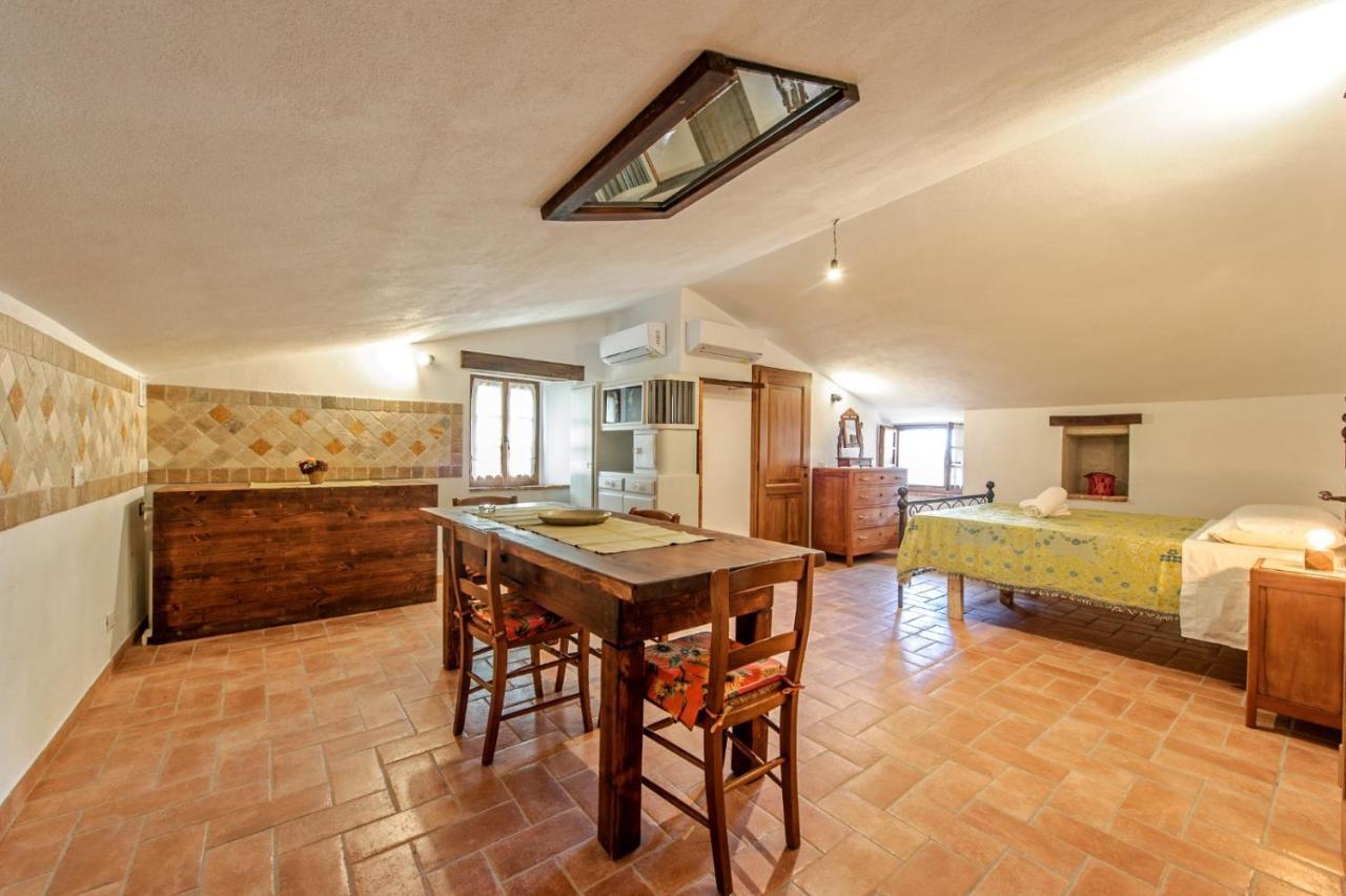 Casa Garoselli Lejlighed Monticchiello Eksteriør billede
