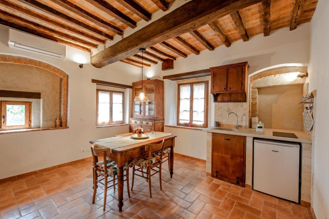 Casa Garoselli Lejlighed Monticchiello Eksteriør billede