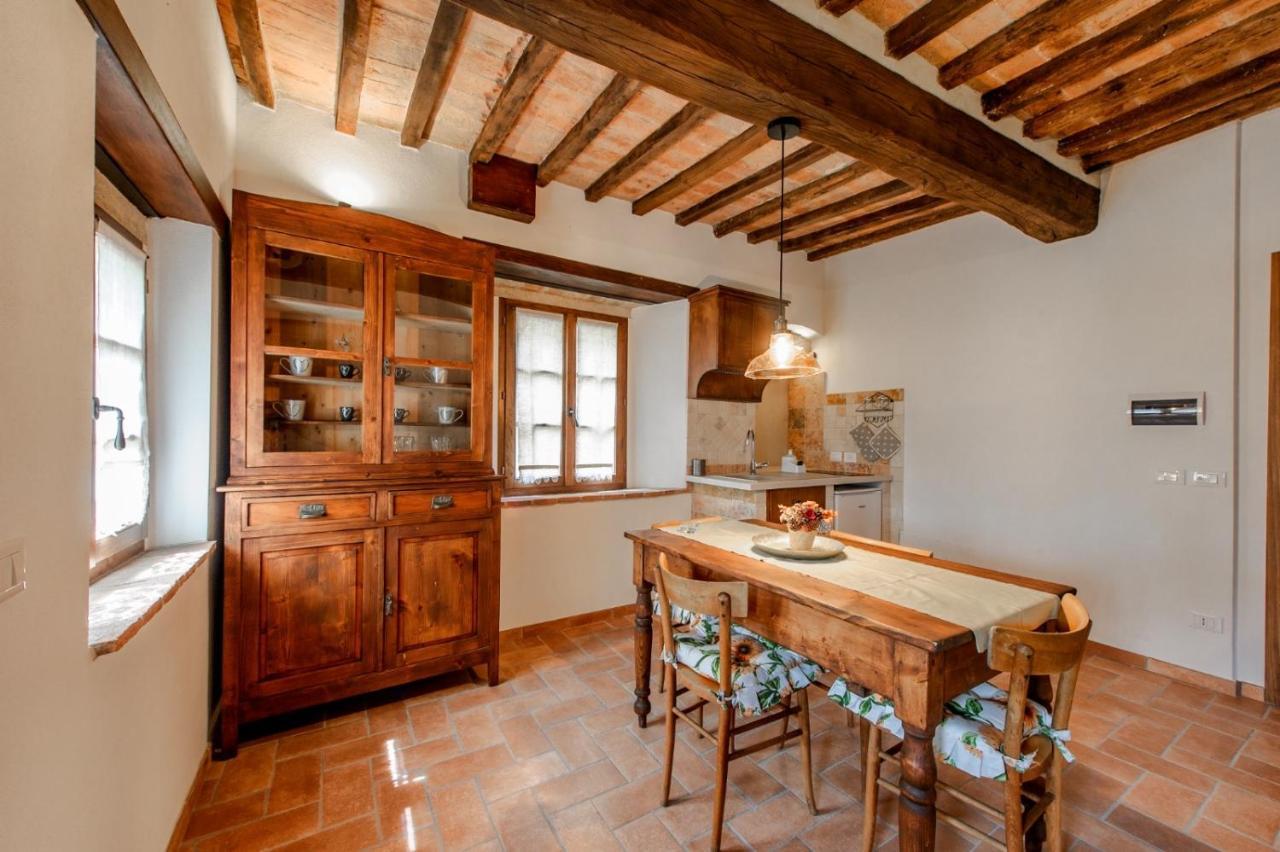Casa Garoselli Lejlighed Monticchiello Eksteriør billede