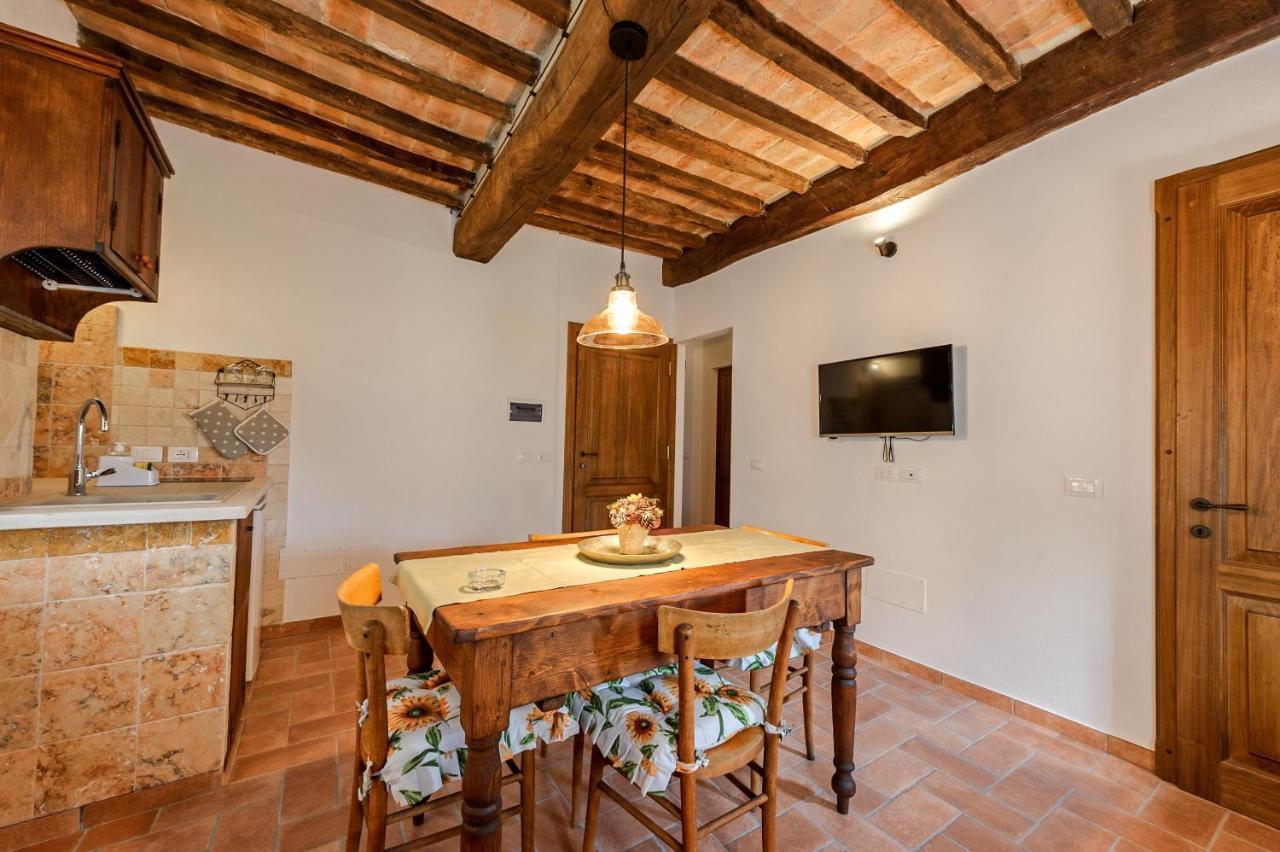 Casa Garoselli Lejlighed Monticchiello Eksteriør billede