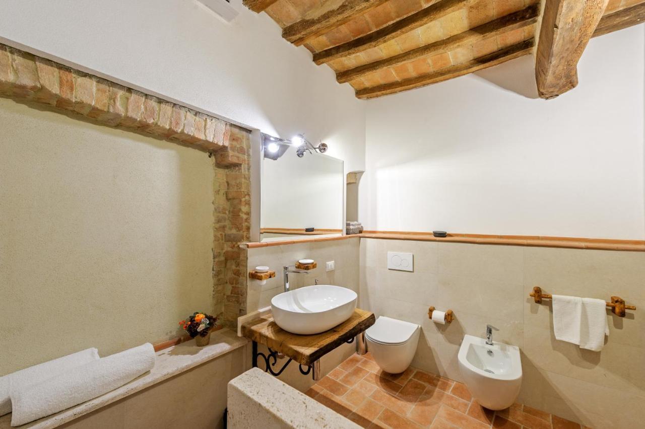 Casa Garoselli Lejlighed Monticchiello Eksteriør billede