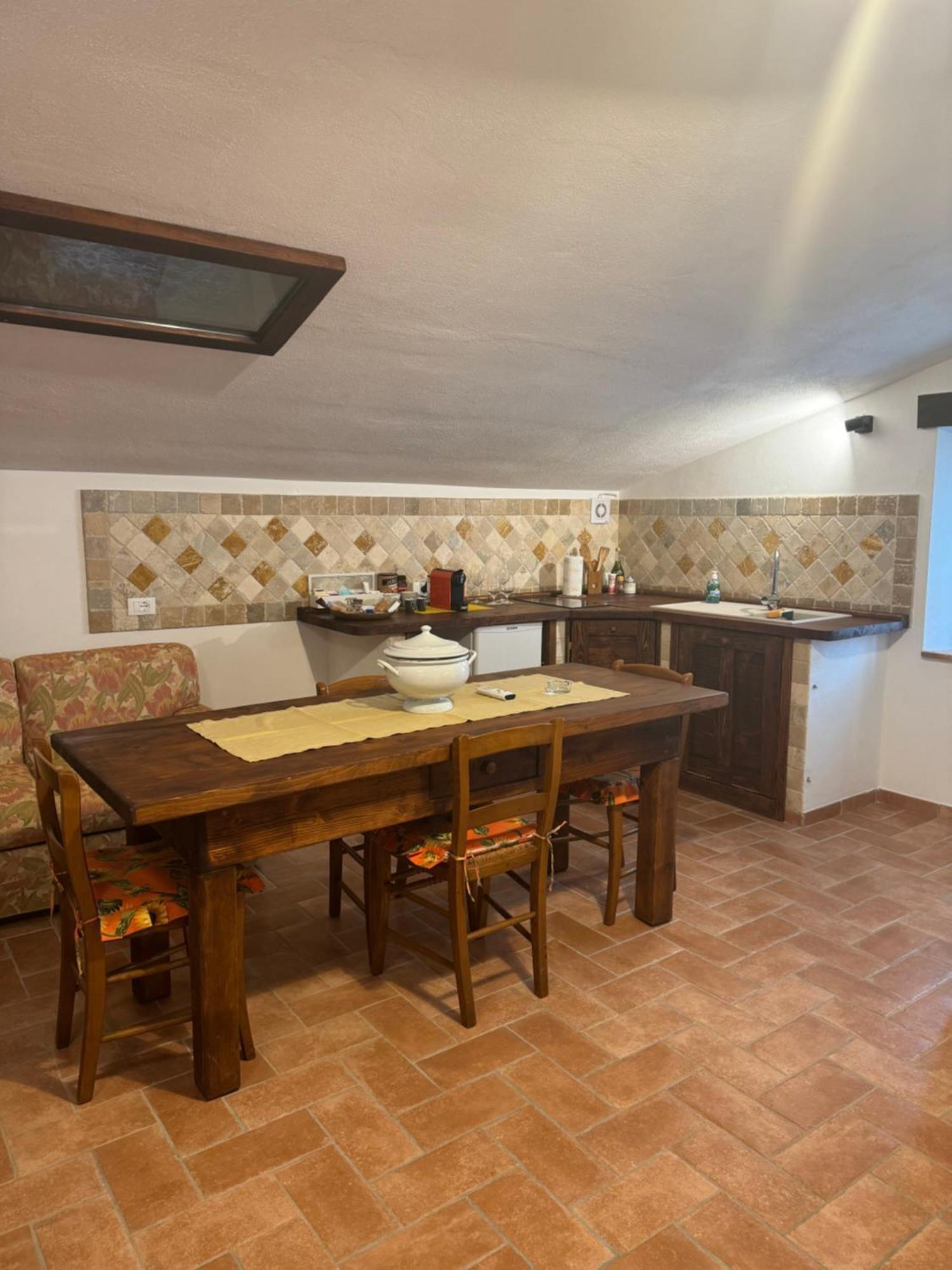Casa Garoselli Lejlighed Monticchiello Eksteriør billede
